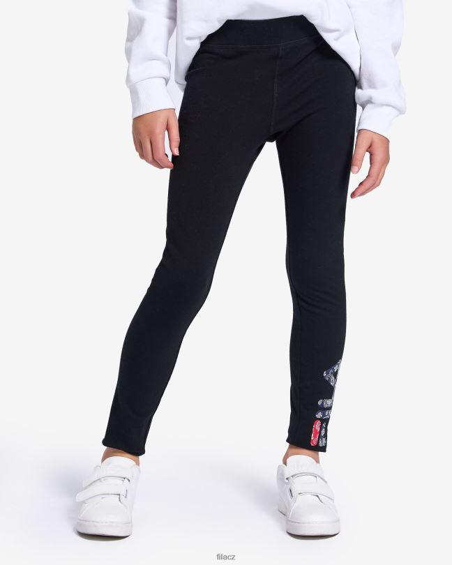 fila natasha dívky těsné černé 0668L3097 Černá FILA