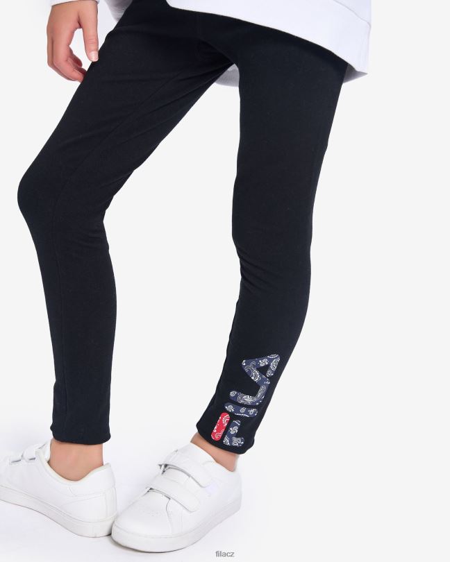 fila natasha dívky těsné černé 0668L3097 Černá FILA
