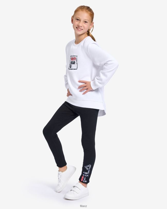 fila natasha dívky těsné černé 0668L3097 Černá FILA