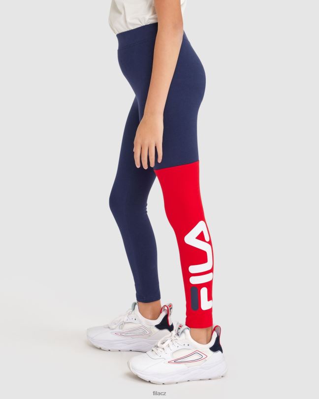 fila nové námořnické dívčí punčochové kalhoty lana 0668L3076 nové námořnictvo FILA