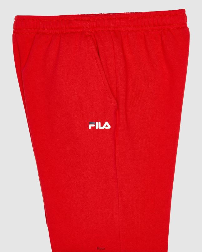 klasické dětské kalhoty fila červené 0668L3128 Červené FILA