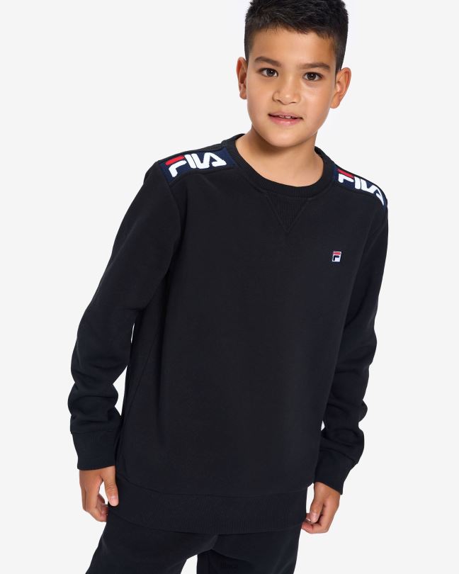 dětský odznak 2.0 crew černá fila 0668L3107 Černá FILA