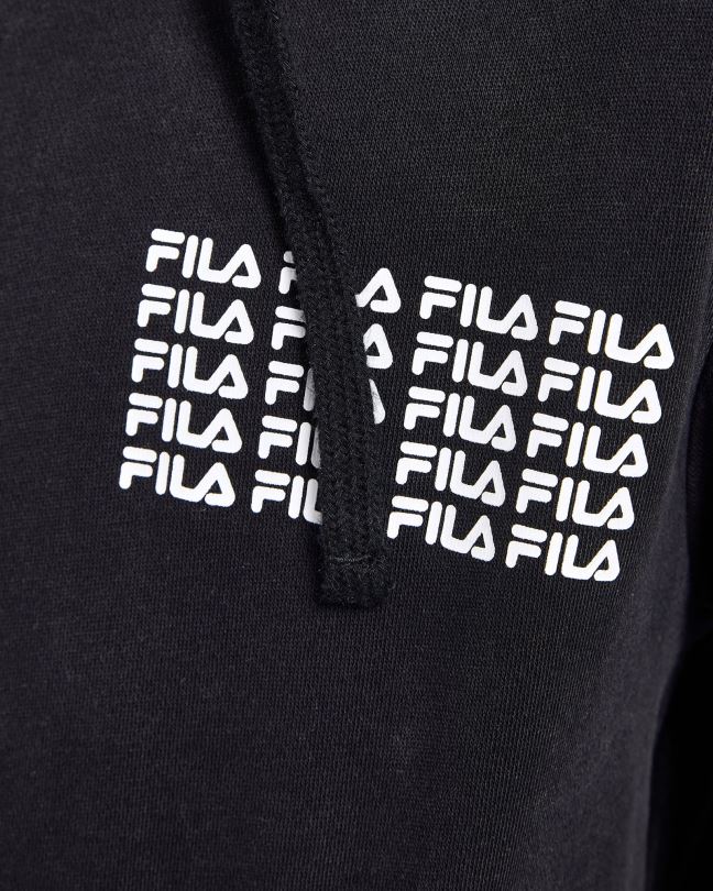černá chlapecká maxim hood fila 0668L3108 Černá FILA