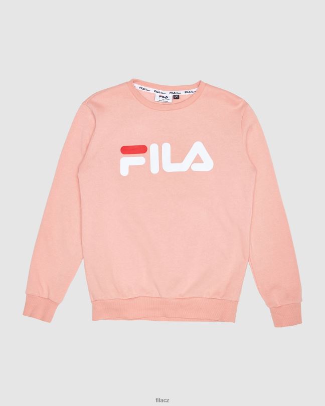 fila mellow rose klasická dětská posádka 0668L3112 jemná růže FILA