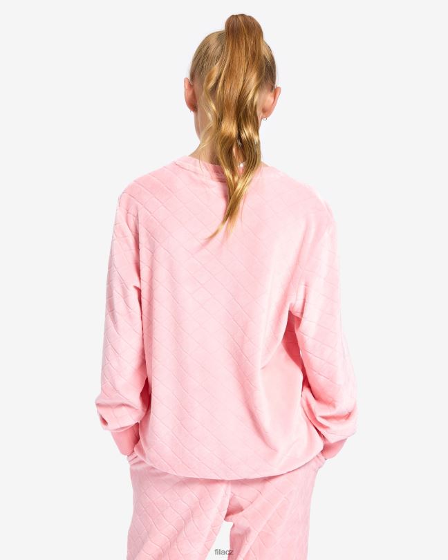 fila světle růže dětská sloane crew 0668L3106 bledá růže FILA