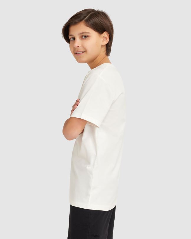 bílé chlapecké tričko ryan fila 0668L3078 bílý FILA