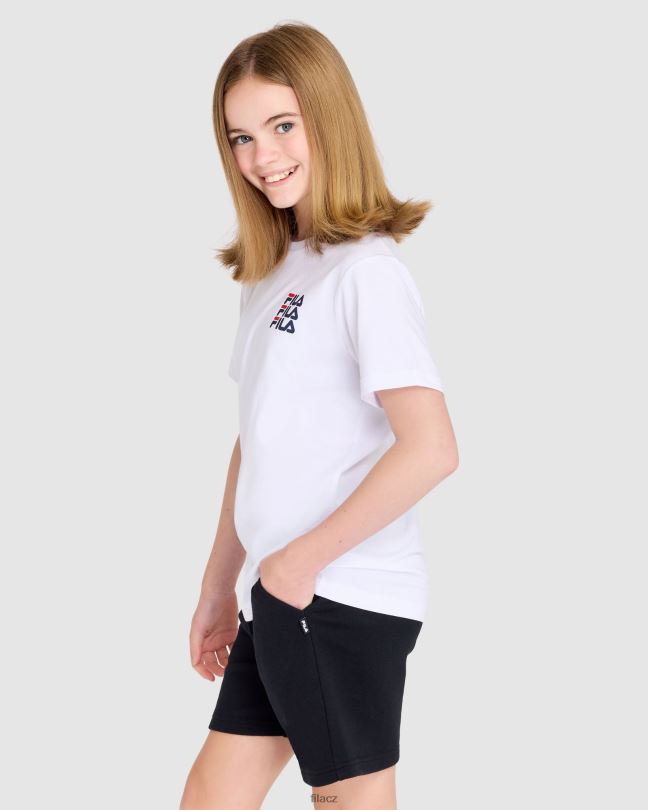 bílé dětské ripley tričko fila 0668L3048 bílý FILA