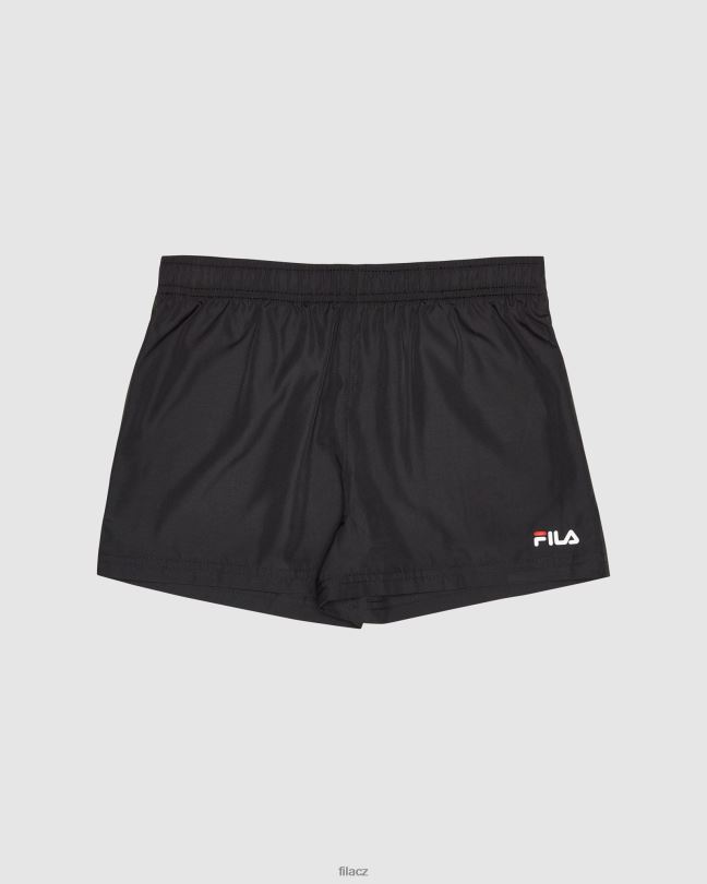 fila classic dětský běh krátký černý 0668L3133 Černá FILA