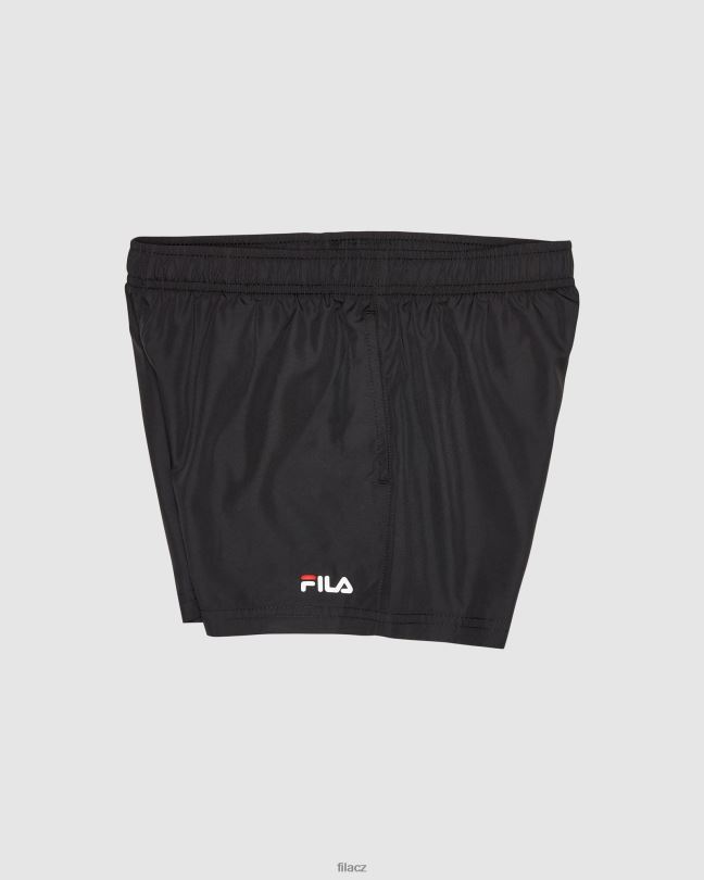 fila classic dětský běh krátký černý 0668L3133 Černá FILA