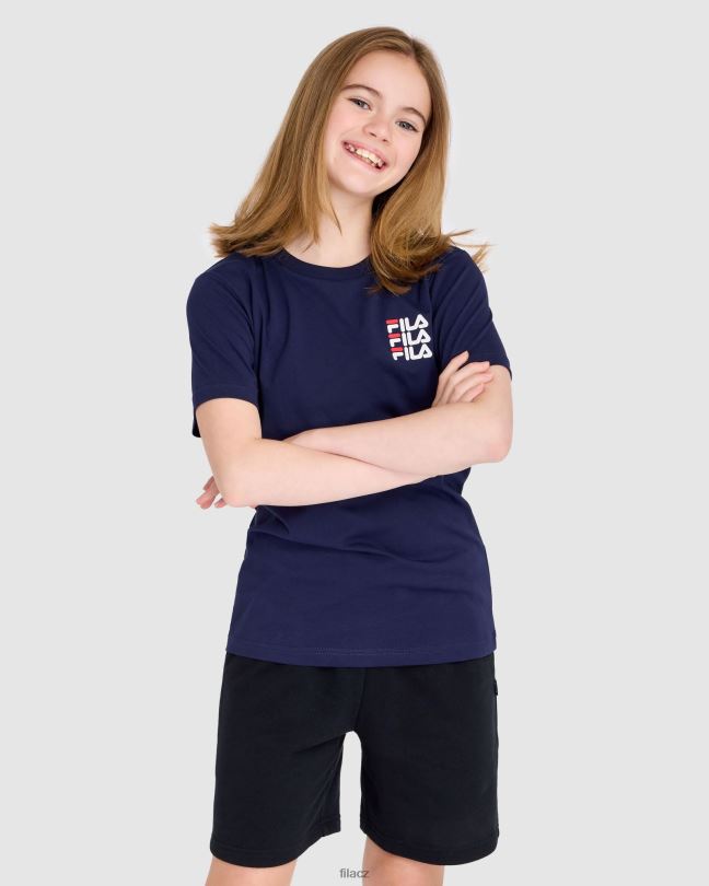 fila nové námořnické dětské ripley tričko 0668L3046 nové námořnictvo FILA