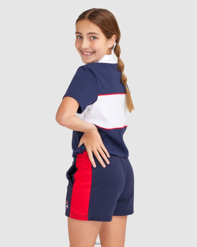 fila nové námořnické dívčí lana polo 0668L3082 nové námořnictvo FILA