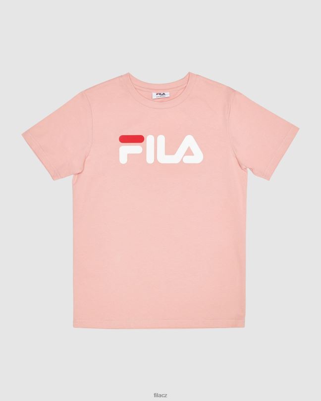 klasické dětské tričko fila mellow rose 0668L3100 jemná růže FILA