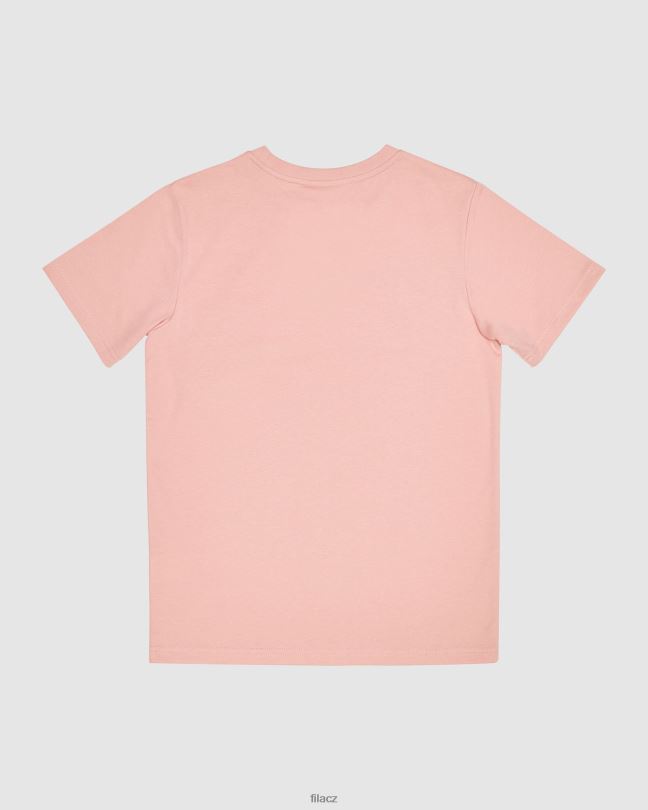 klasické dětské tričko fila mellow rose 0668L3100 jemná růže FILA
