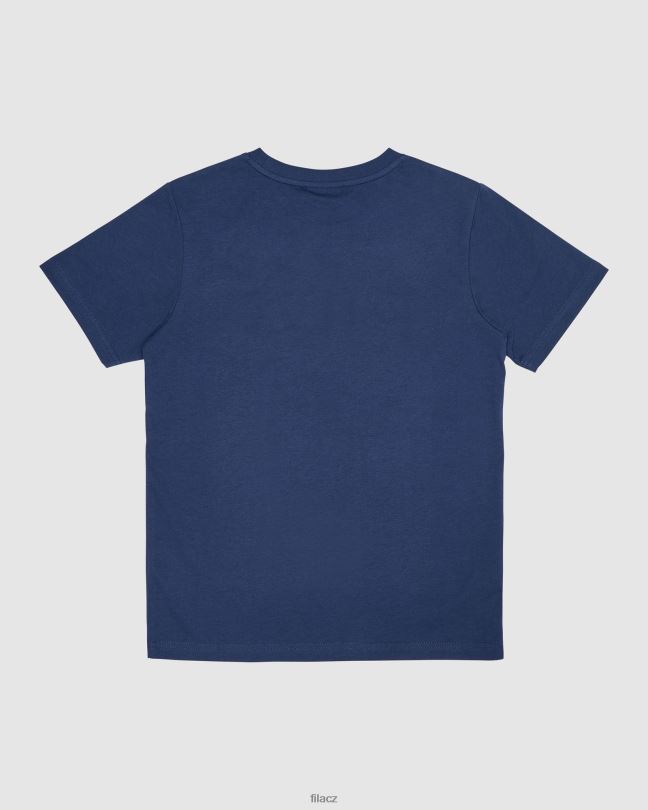 nové klasické dětské tričko navy fila 0668L3099 nové námořnictvo FILA