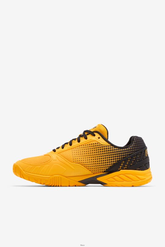 citrus/black fila pánská volejbalová zóna 0668L1125 citrusová/černá FILA