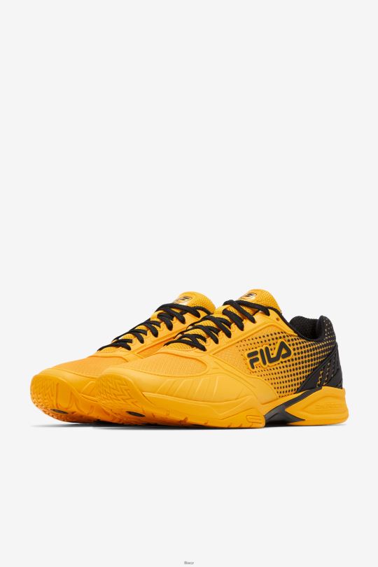 citrus/black fila pánská volejbalová zóna 0668L1125 citrusová/černá FILA