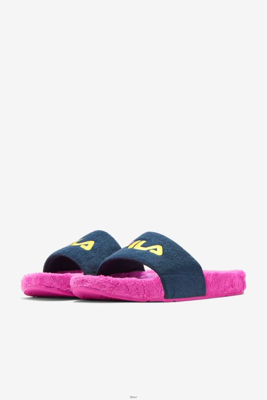 fila froté drifter skluzavka oceán/fialová/žlutá 0668L205 oceán/fialová/žlutá FILA