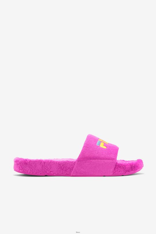 froté drifter slide fila fialová/žlutá/petit four 0668L206 fialová/žlutá/petit four FILA