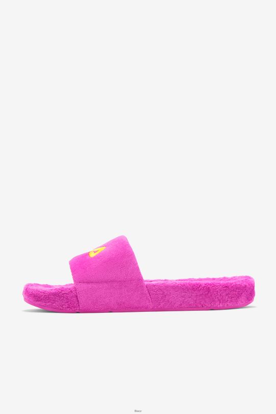 froté drifter slide fila fialová/žlutá/petit four 0668L206 fialová/žlutá/petit four FILA