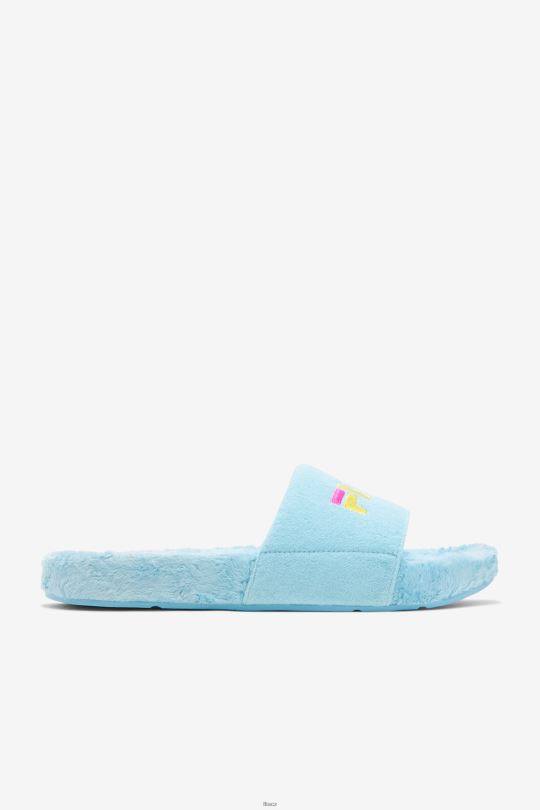 petit four/fialová/žlutá froté drifter slide fila 0668L204 petit four/fialová/žlutá FILA