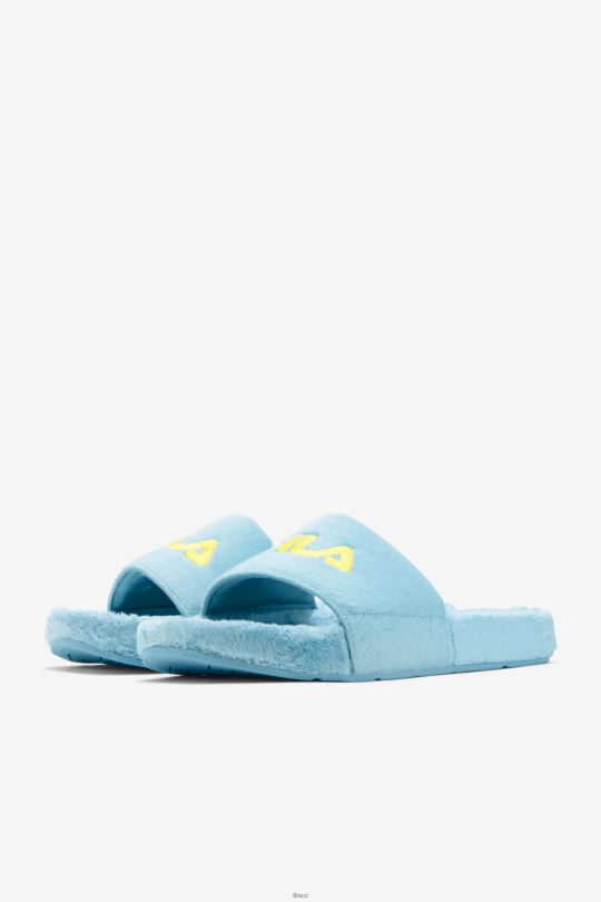 petit four/fialová/žlutá froté drifter slide fila 0668L204 petit four/fialová/žlutá FILA