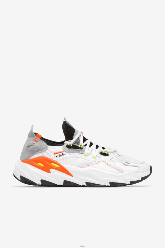 bílá/černá/oranžová pánská ray tacer evo 2 fila 0668L162 bílá/černá/oranžová FILA