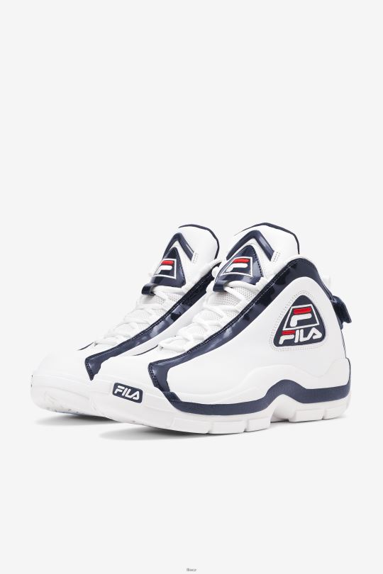 bílá/námořnická/červená pánská grant kopec 2 fila 0668L120 bílá/námořnická/červená FILA