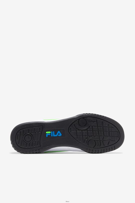 bílá/zelená/černá pánská originální fitness fila 0668L12 bílá/zelená/černá FILA