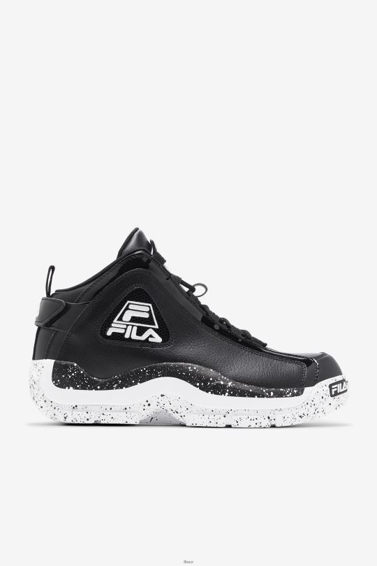 černá/bílá pánská grant kopec 2 fila 0668L102 Černá bílá FILA