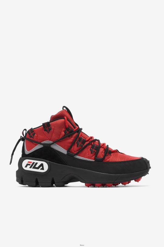 červeno/černý pánský grant kopec 1 x trailpacer fila 0668L66 červená černá FILA