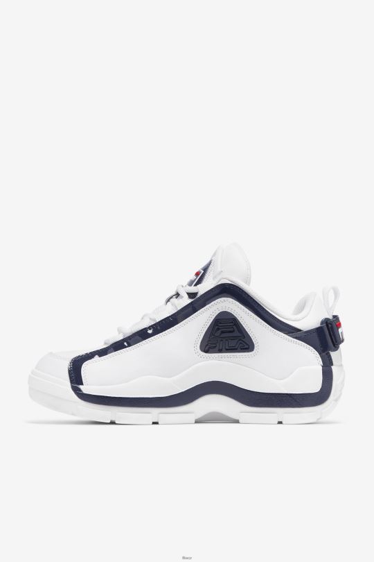 fila bílá/námořnická/červená grant Hill 2 nízké x 2pac '96 reedice 0668L4 bílá/námořnická/červená FILA