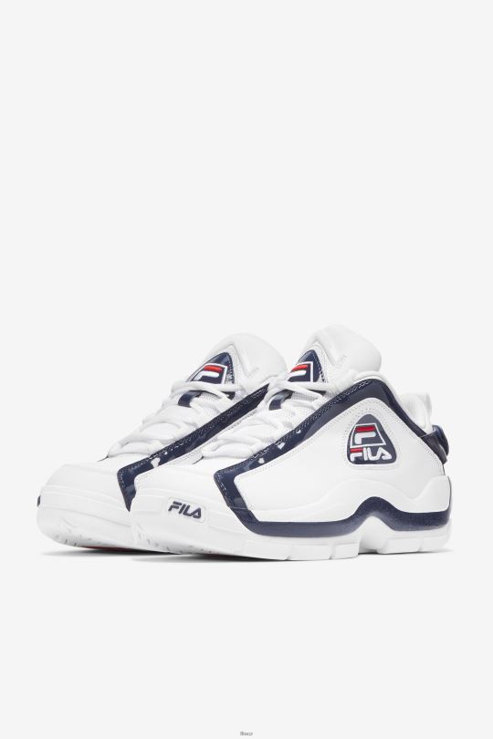 fila bílá/námořnická/červená grant Hill 2 nízké x 2pac '96 reedice 0668L4 bílá/námořnická/červená FILA