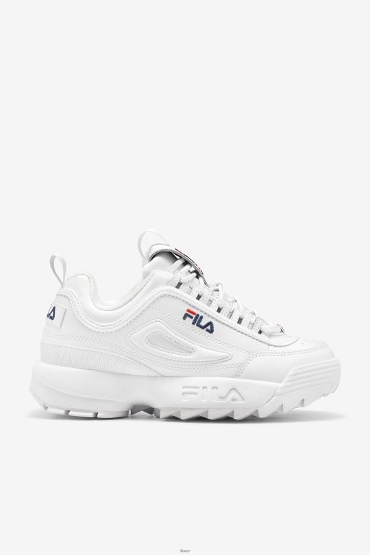 fila bílá/námořnická/červená pánský disruptor 2 premium 0668L130 bílá/námořnická/červená FILA