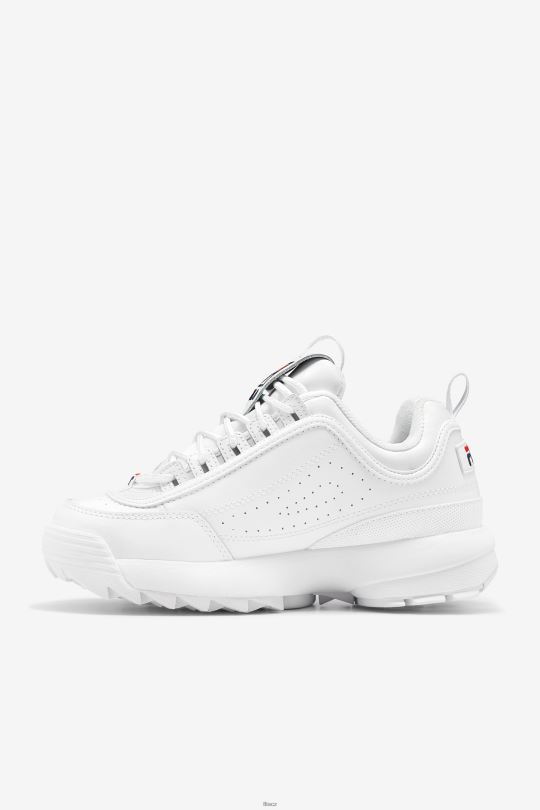 fila bílá/námořnická/červená pánský disruptor 2 premium 0668L130 bílá/námořnická/červená FILA