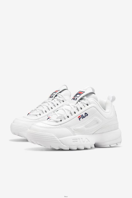 fila bílá/námořnická/červená pánský disruptor 2 premium 0668L130 bílá/námořnická/červená FILA