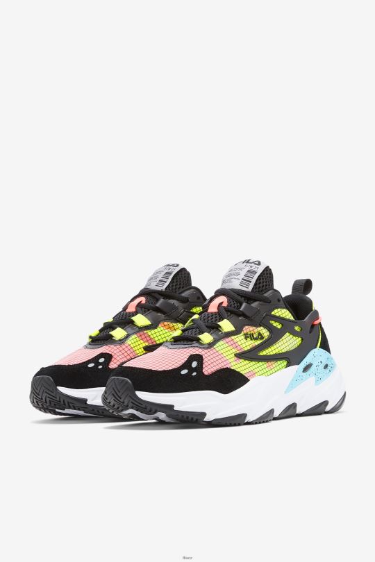 fila black/white/yellow pánský ray tracer evo 0668L70 černá/bílá/žlutá FILA