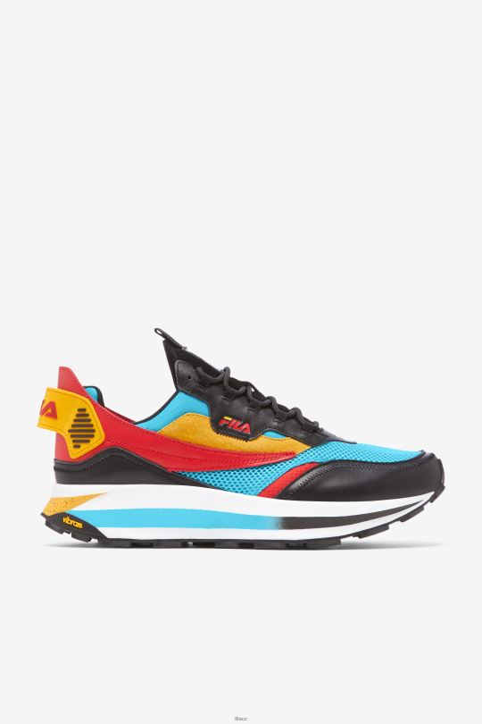fila bluefish/gold/black pánské r1 runner x barneys 0668L40 modrá rybka/zlatá/černá FILA