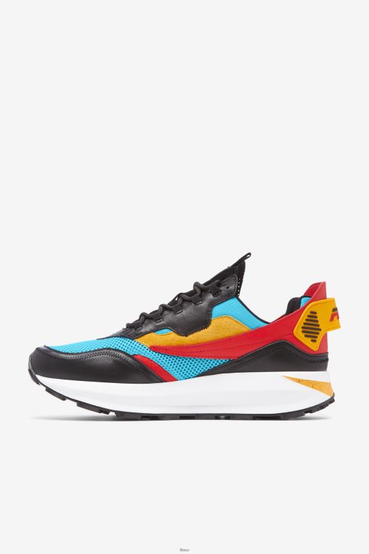 fila bluefish/gold/black pánské r1 runner x barneys 0668L40 modrá rybka/zlatá/černá FILA