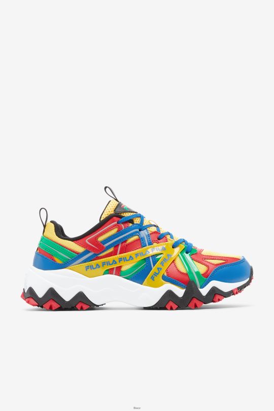 fila citronová/červená/císařská modrá pánský elektromont 0668L136 citronová/červená/císařská modř FILA