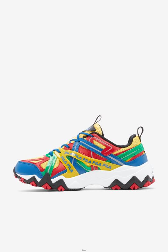 fila citronová/červená/císařská modrá pánský elektromont 0668L136 citronová/červená/císařská modř FILA