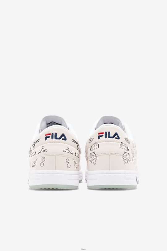 fila jet stream/tmavě šedá/černá tenis 88 x muzeum 0668L106 jet stream/tmavě šedá/černá FILA