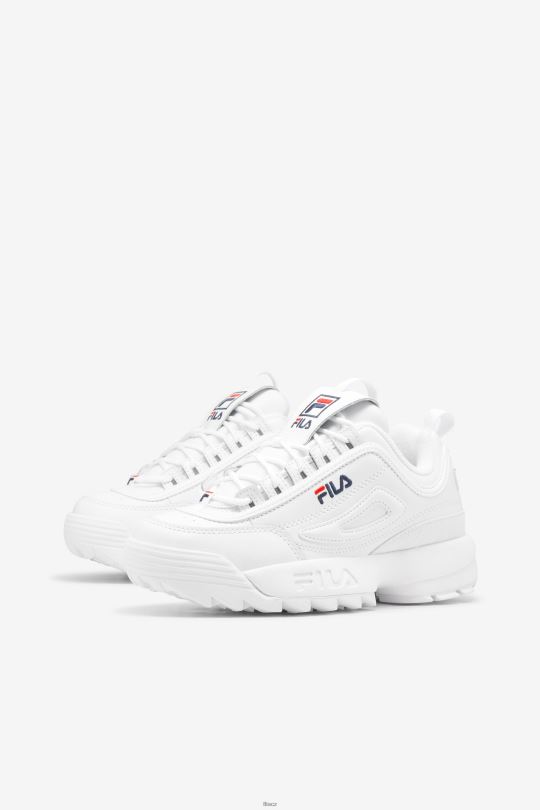 fila pánský disruptor 2 bílá/námořnická/červená 0668L127 bílá/námořnická/červená FILA