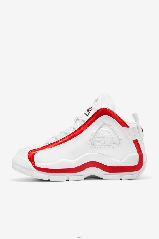 fila pánská grant hill 2 bílá/červená/černá 0668L121 bílá/červená/černá FILA