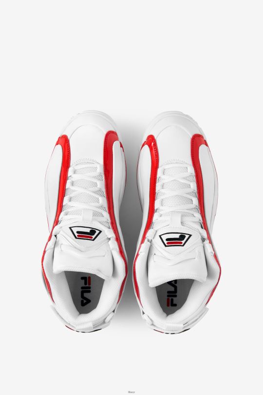 fila pánská grant hill 2 bílá/červená/černá 0668L121 bílá/červená/černá FILA