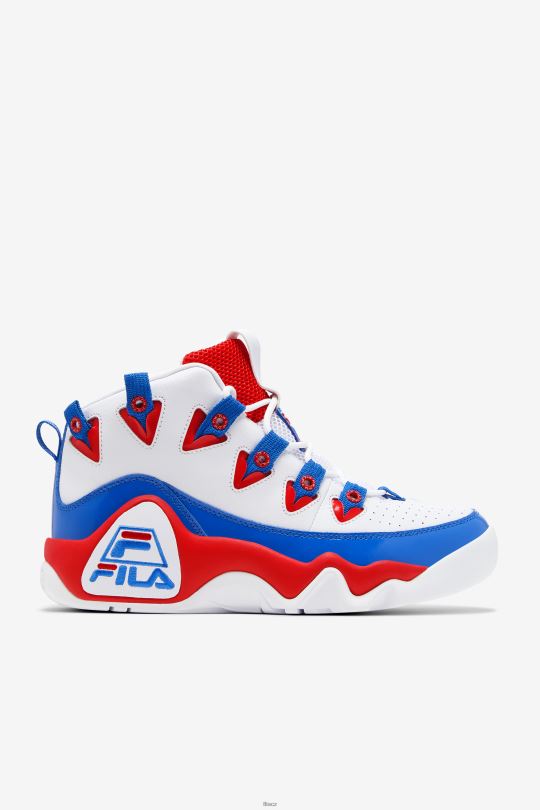 fila pánský grant kopec 1 bílá/červená/modrá 0668L103 bílá/červená/modrá FILA