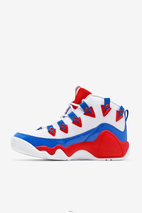 fila pánský grant kopec 1 bílá/červená/modrá 0668L103 bílá/červená/modrá FILA