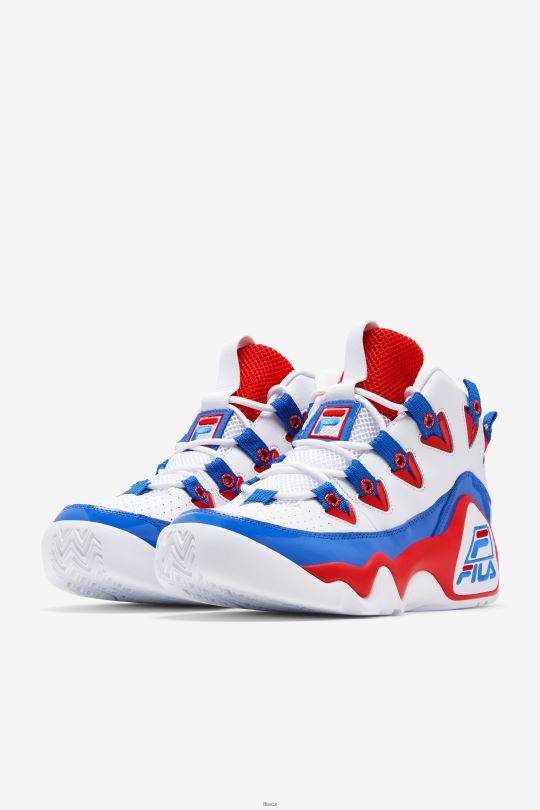 fila pánský grant kopec 1 bílá/červená/modrá 0668L103 bílá/červená/modrá FILA