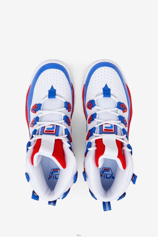 fila pánský grant kopec 1 bílá/červená/modrá 0668L103 bílá/červená/modrá FILA