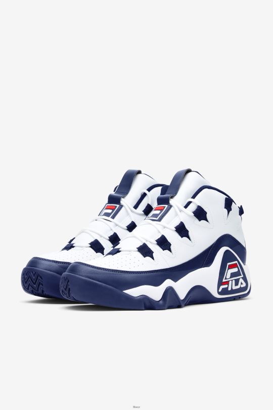fila pánský grant kopec 1 bílá/námořnická/červená 0668L115 bílá/námořnická/červená FILA