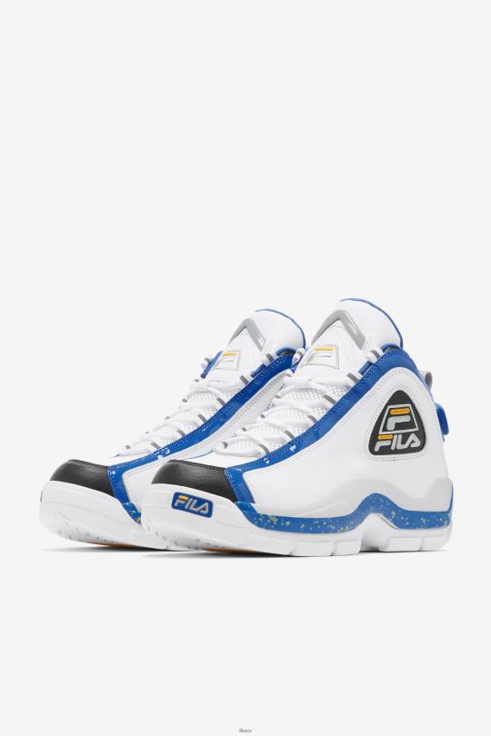 fila pánský grant kopec 2 bílá/mlhoviny modrá/citron 0668L61 bílá/mlhovinová modrá/citron FILA